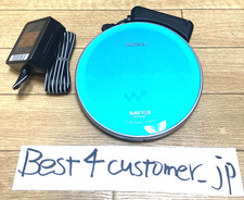 Sony D-NE730 Portable CD Player White Walkman Tested Working from Japan