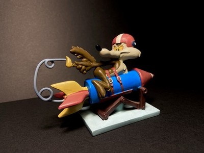 Coyote Bipbip Roadrunner Lonney Tunes Figur, Warner Bros, Cartoon