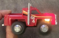 Stomper, Rough Riders 4x4 Toys GMC Truck Red, works well with light, Rare