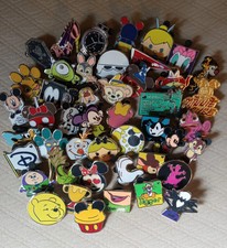 DISNEY PIN TRADING LOT 30, NO DUPLICATES,  All Unique/Different TRADABLE
