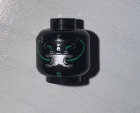 Lego Bane Headpiece From Model 7787 