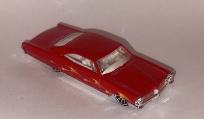 HOT WHEELS Loose '65 Pontiac Bonneville (Red Version)