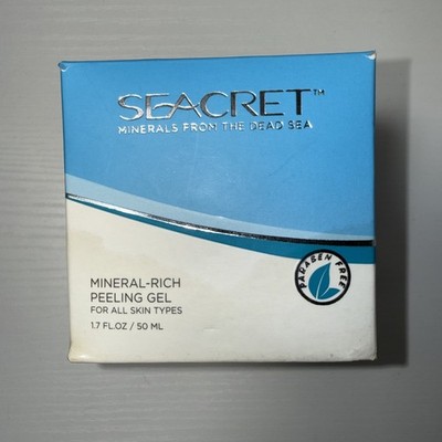 SEACRET Minerals From Dead Sea. Mineral Rich Peeling Gel. 1.7 FL Oz. 50 Ml