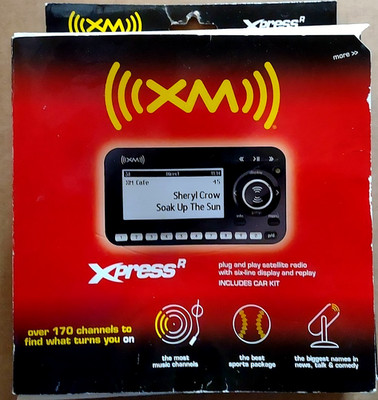 XM Satellite Radio XPress Plug & Play - Car Kit XMCK - Pre-Owned