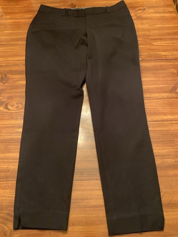 WOMEN’S VERSONA MODERN BLACK 360 STRETCH FABRIC SIZE 12 NEW WITH TAGS NWT