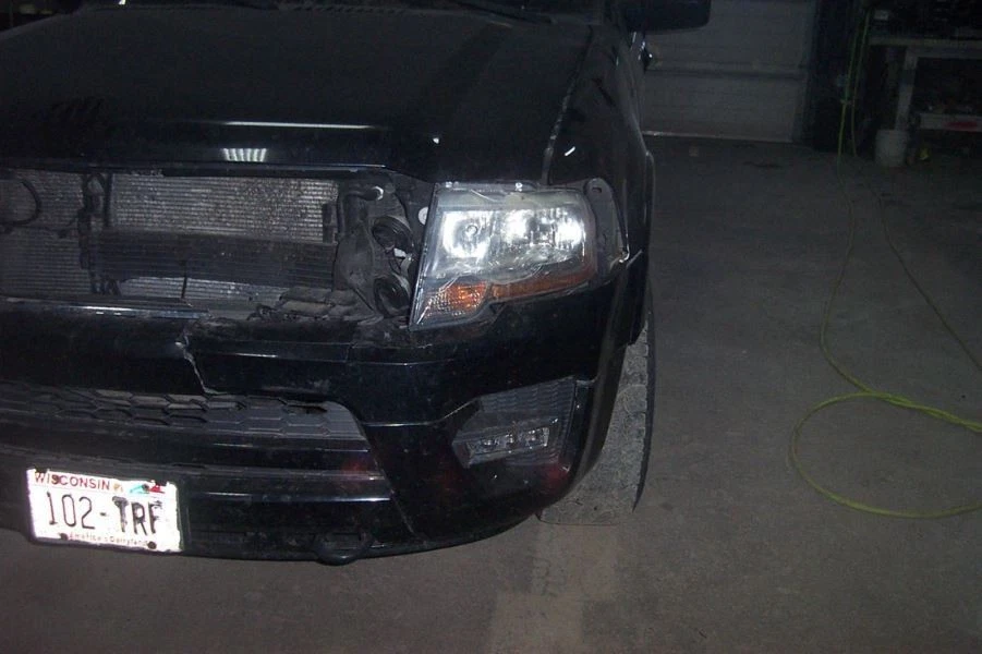 (LOCAL PICKUP ONLY) Trunk/Hatch/Tailgate Wiper Privacy Tint Glass Fits 15-17 EXP Foto 2 de 4