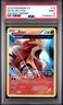 2015 POKEMON XY ANCIENT ORIGINS #15 ENTEI-REVERSE FOIL PSA 9