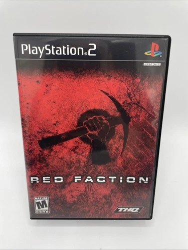 Red Faction PS2 PlayStation 2 Complete CIB Black Label