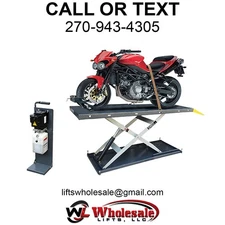 New AMGO MC-1200 Motorcycle & ATV Lift 1,200 lb Electric/Hydraulic