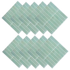 12 Pcs Tile Stickers Peel and Adhesive Tiles Flooring Home Decorative Wall