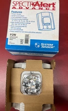 System Sensor P2W Fire Alarm Horn Strobe Wall White