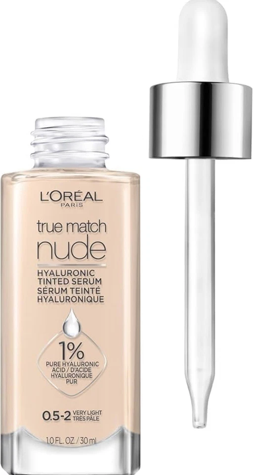 2packs L'Oreal Paris True Match Nude Hyaluronic Tinted Serum Foundation - Image 2 of 2