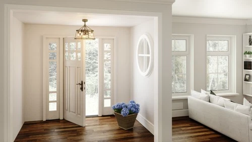 Quoizel BAW3122 22" Indoor Fandelier Ceiling Fan - Brass - Picture 3 of 12