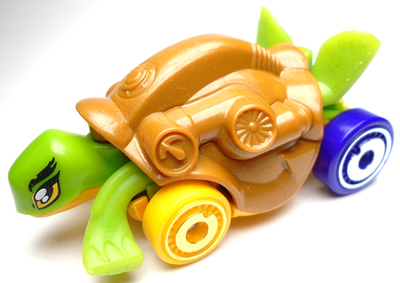 #ad #ad 2021 HOT WHEELS STREET BEASTS TURTOSHELL DIECAST 2 3 8quot; TURTLE CAR GREEN amp; BROWN $11.99