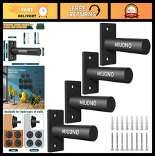 Wall Mounted Weight Plate Holder Rack - Home Gym Storage Organizer for Plates