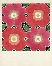 Four Flowers : Alfred Ost : Archival Art Print