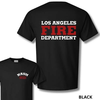 911 TV Show Tee � Evan Buckley Retro LAFD Shirt � Unisex Soft Cotton Fan Favorit