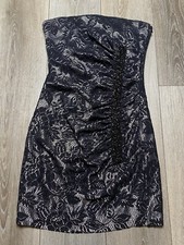 Laundry By Shelli Segal Women’s Bodycon Party Lace Strapless Dress Size 0