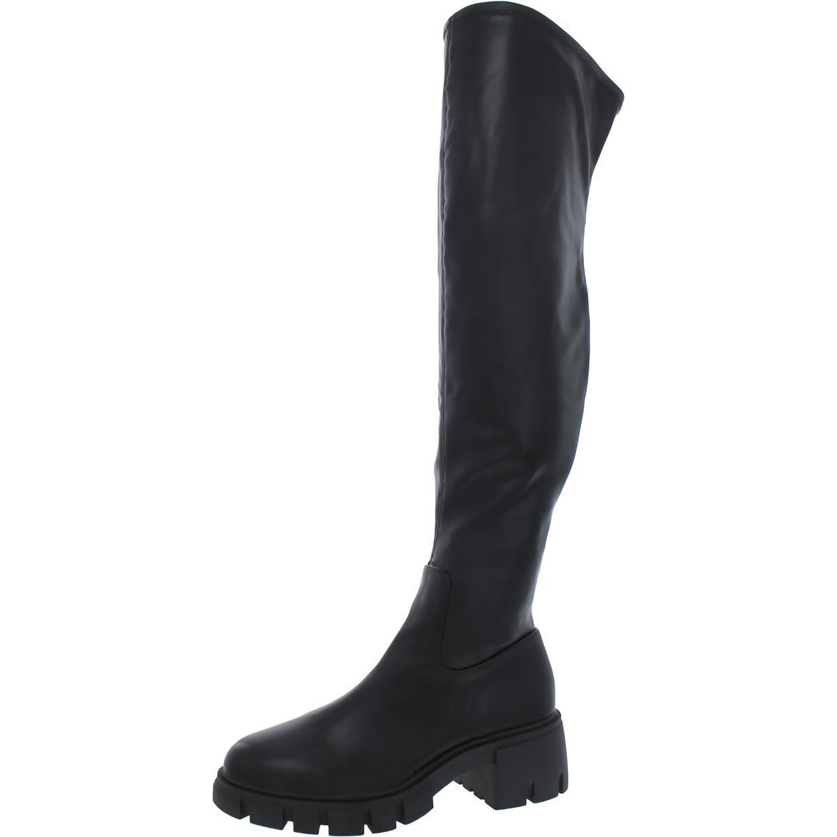 Женские сапоги выше колена Steven New York Haisley черного цвета 95 См B M 2721 11490₽