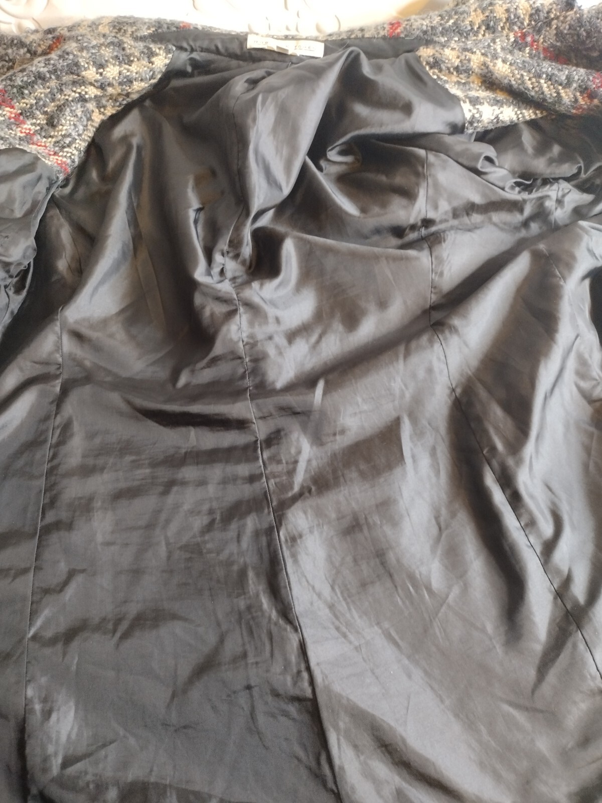 Robert Kitchen Canada Plaid Wool Blend Button-Up … - image 5