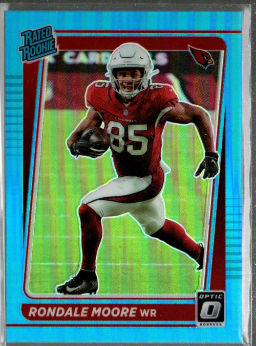 2021 Donruss Optic Aqua #217 Rondale Moore RR /299