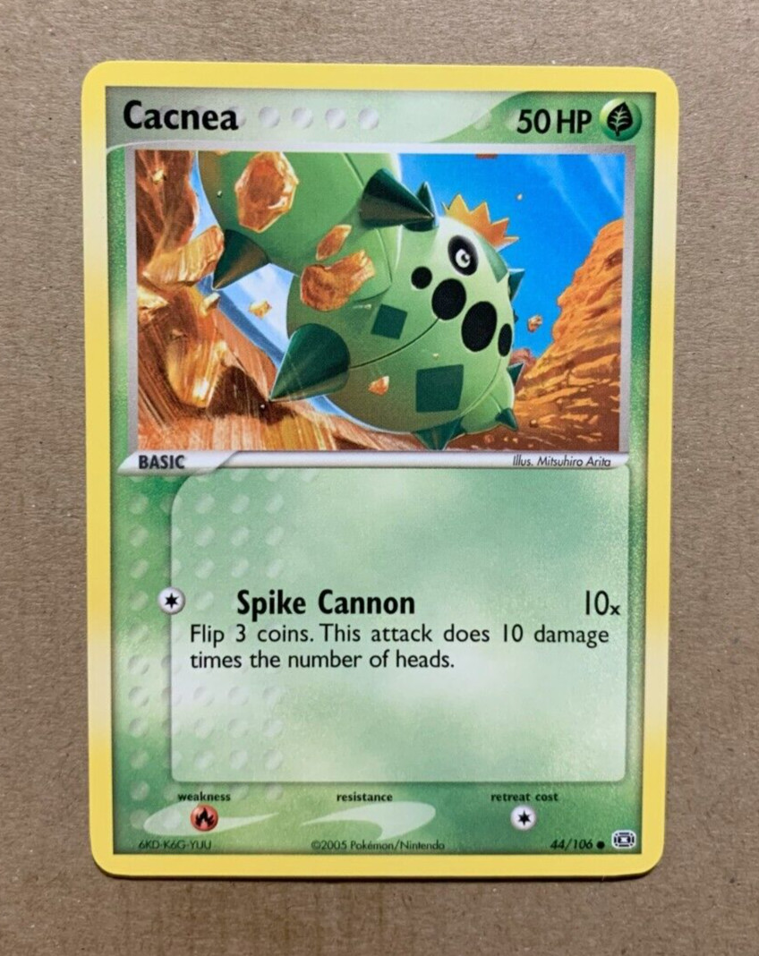 Cacnea 44/106 EX Emerald - Common Pokemon Card - NM/Mint