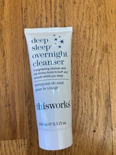 Thisworks Deep Sleep Overnight Cleanser Oat Amino Acids 3.3 Fl Oz /100ml Sealed
