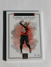 2017 Panini Impeccable #26 Pierre Garcon #D / 75