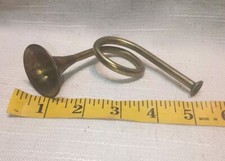 Vintage Brass French Horn Christmas Fox Hunting Horn Decor