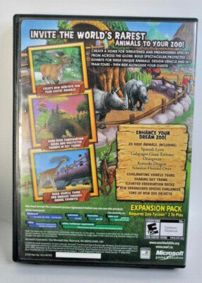 Zoo Tycoon 2: Endangered Species (PC, 2005) for sale online | eBay