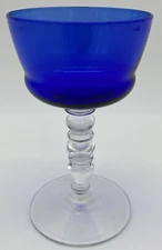Bryce 625 Cobalt Blue Liquor Cocktail Glass
