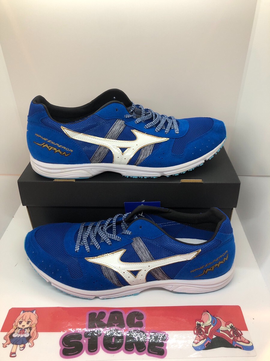 Mizuno Running shoes WAVE EMPEROR JAPAN 4 U1GD1920 91 Blue/White oki07 S12-image
