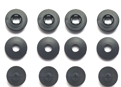 4 x universal Fußmatten Stopper Befestigung Halter mit Bodenanker 12-Teilig