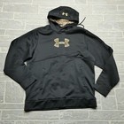 Under Armour Sweater Womens M Camo Logo Storm Hooded Sweatshirt Hoodie Hunting
