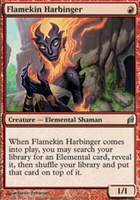 MRM FR/VF Flamekin Harbinger - Sangpyre Ansager MTG magic LOR