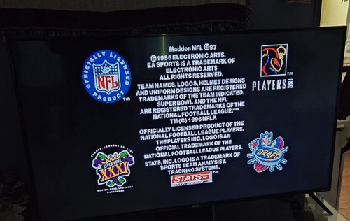 Madden 97 NFL (Complete) - Sega Genesis Tested Authentic EA Sports - Picture 7 of 8