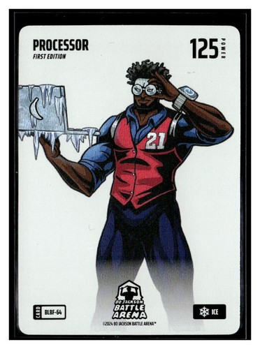 Bo Jackson Battle Arena Processor Blizzard Ice Battlefoil Joel Embiid 76ers