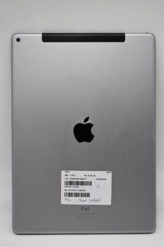 Apple iPad Pro 1st Gen 128GB SSD A1584 12.9" Wi-Fi Only Space Gray *READ* - Afbeelding 9 van 9