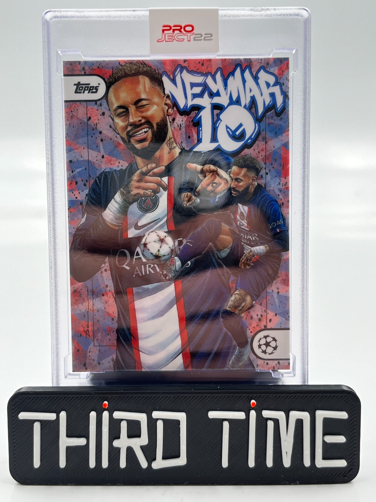 TOPPS Project 22 Neymar Jr Por Dai Tamura Paris Saint Germain 2023