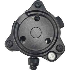 Black Three-jaw Tribrach With Optical Plummet For Total Station Surveying