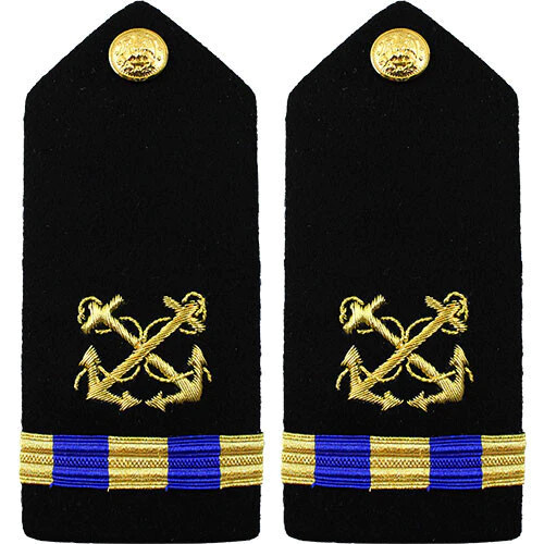 CHIEF WARRANT OFFICER 3 WO-3 SINGLE/SET RANK COAT DEVICE CWO LDO US NAVY VET - Picture 10 of 16