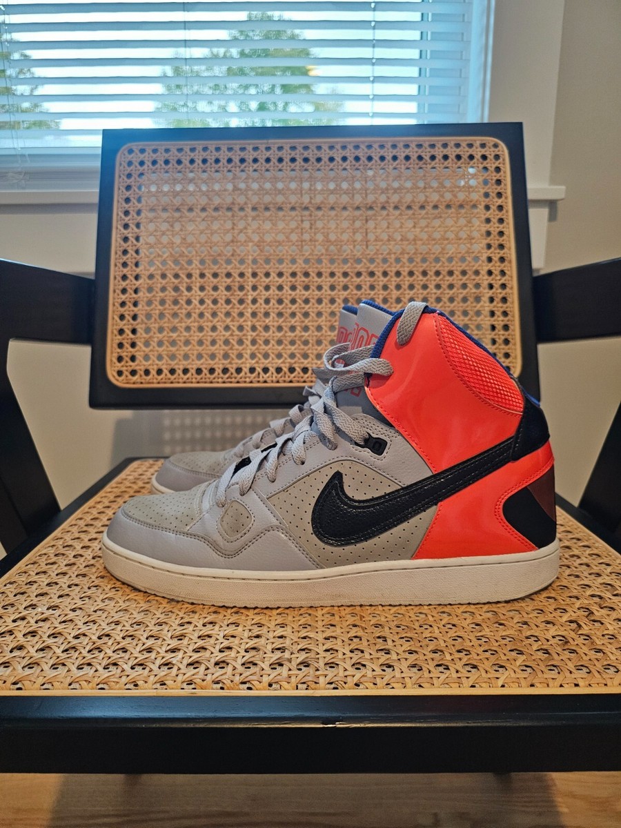 Nike Son Of Force 616281-003 Gray/Orange/Blue Sneakers Shoes Size 10.5 | eBay
