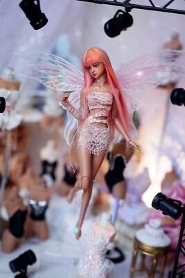 SAOLA Casa Delle Bambole In Scala 1:6 Bambola Studio Fotografico Luci Palcoscenico Spettacolo Festa 11 5 Miniatura - Foto 11