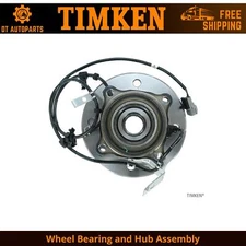 For 1998-1999 Dodge Ram 3500 4WD Wheel Bearing and Hub Assy Front Right Timken