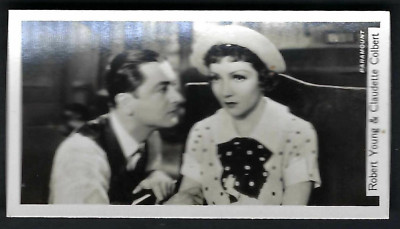 SINCLAIR (J) - FILMSTARS (55-108) - #79 ROBERT YOUNG UND CLAUDETTE COLBERT