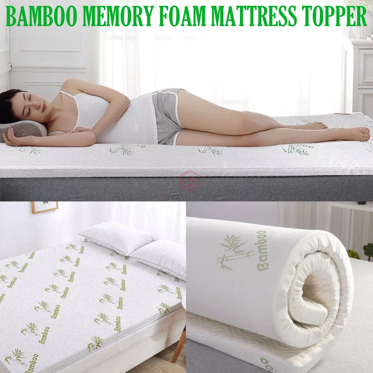 Single 2024 bamboo mattress