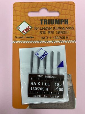 TNC Machine Needles HAx1 (Leather) 16/100 5/pack