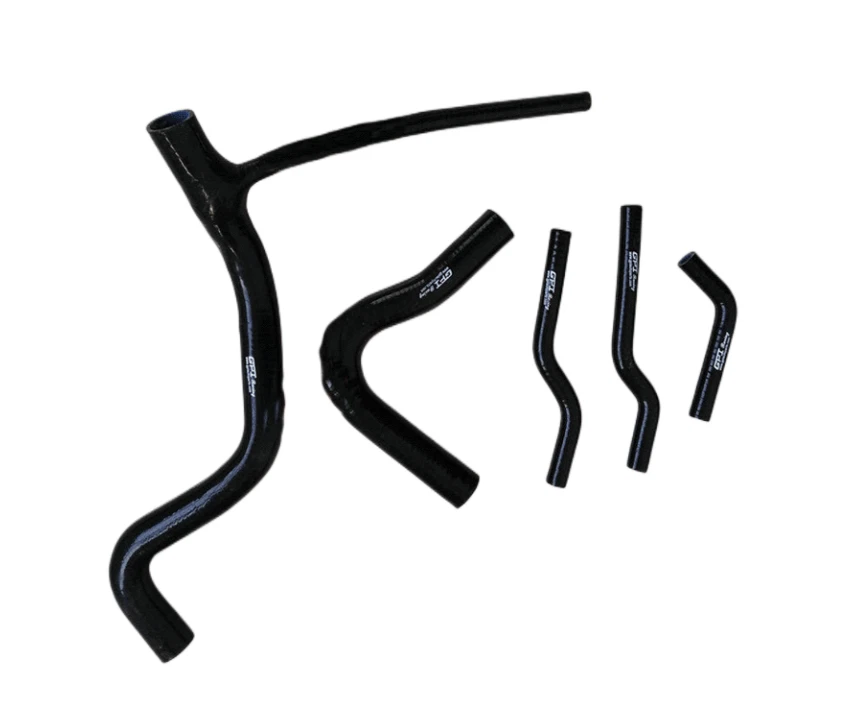 Manguera de refrigerante de radiador de silicona negra para 1976-1981 MG MGB GT Roadster MK4 1,8 L Foto 2 de 4