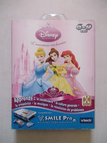 Jeu Cendrillon Le Rêve Enchanté V.Smile VTech - Neuf Sous Blister - Pour Enfants