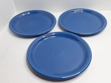 HLC FIESTA Bistro Dinner Plate "BLUE" FIESTAWARE 10.5" FFFD  Set of Three